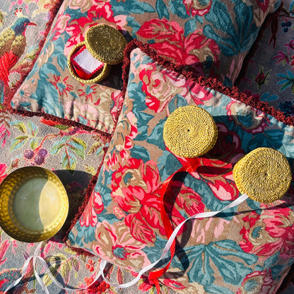 Jewel Tone Velvet Cushion (Set of 2)