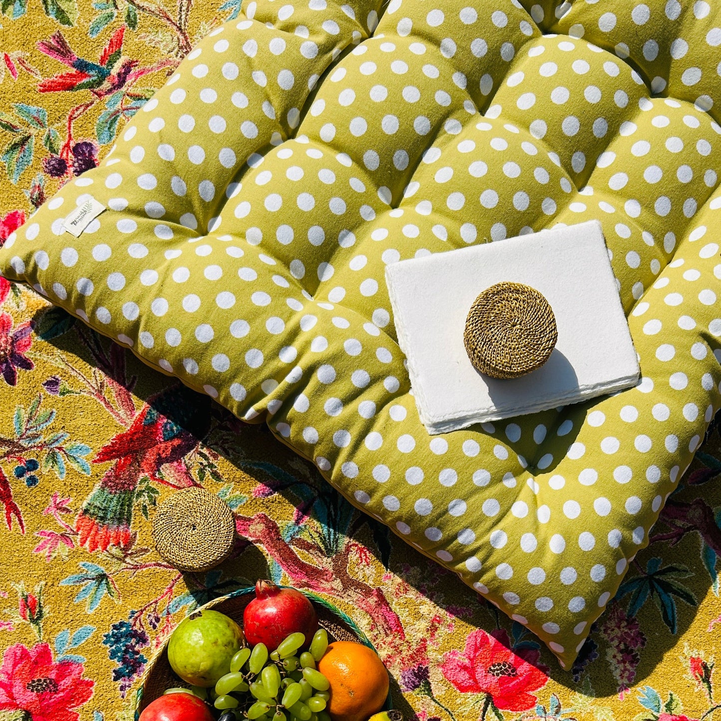 Dot & Bloom Tufted Floor Cushion