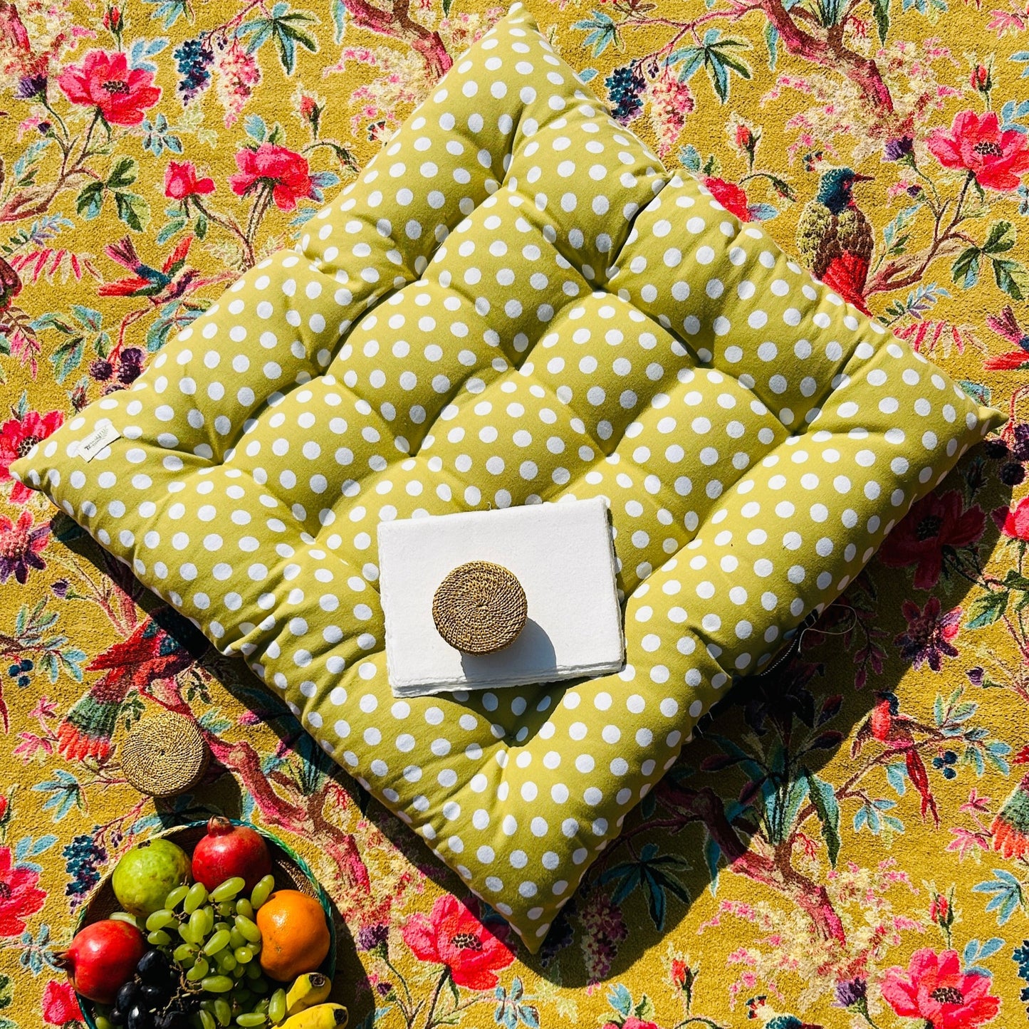 Dot & Bloom Tufted Floor Cushion