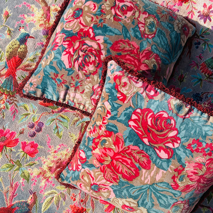 Jewel Tone Velvet Cushion (Set of 2)