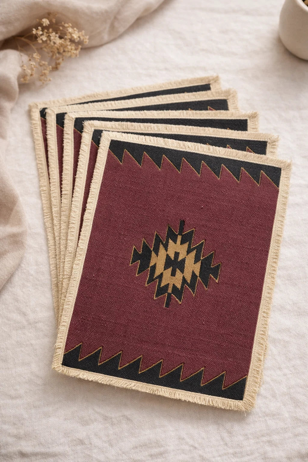 Dari zig zag Placemat (Set of 6)