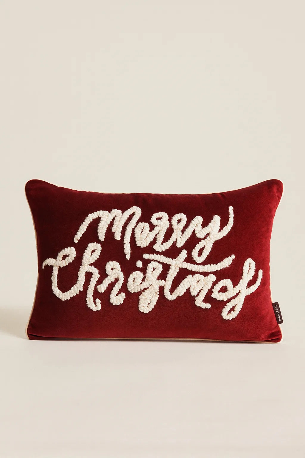 merry christmas cushion cover (14x20)